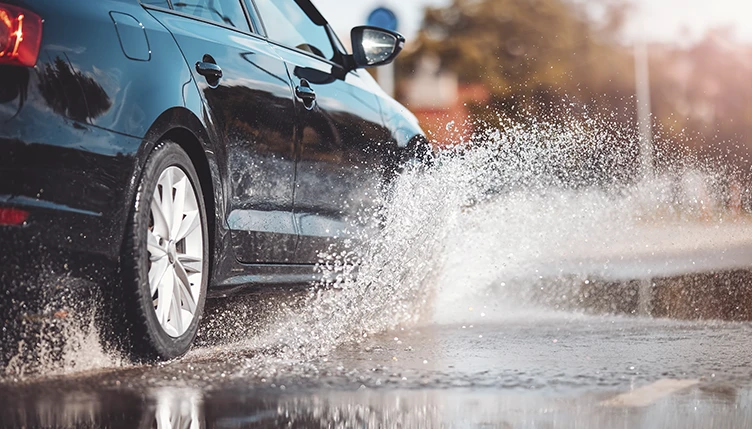 Coche Lluvia
