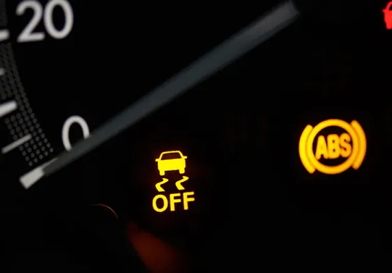 Testigos del coche encendidos
