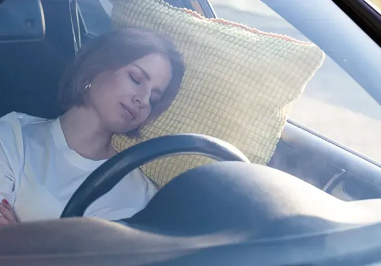 Dormir en el coche