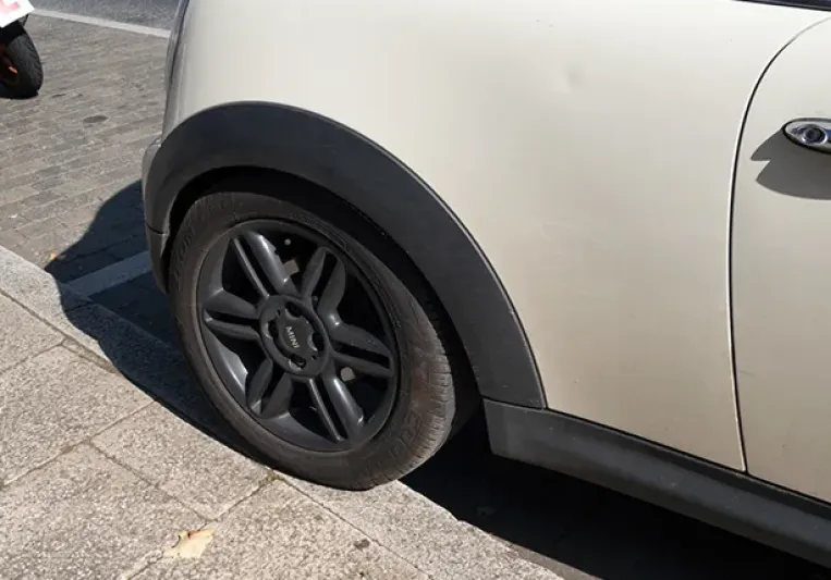 Multa por aparcar mal